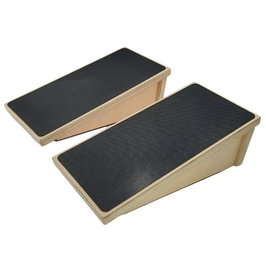 Wooden Incline Step Squats Plate