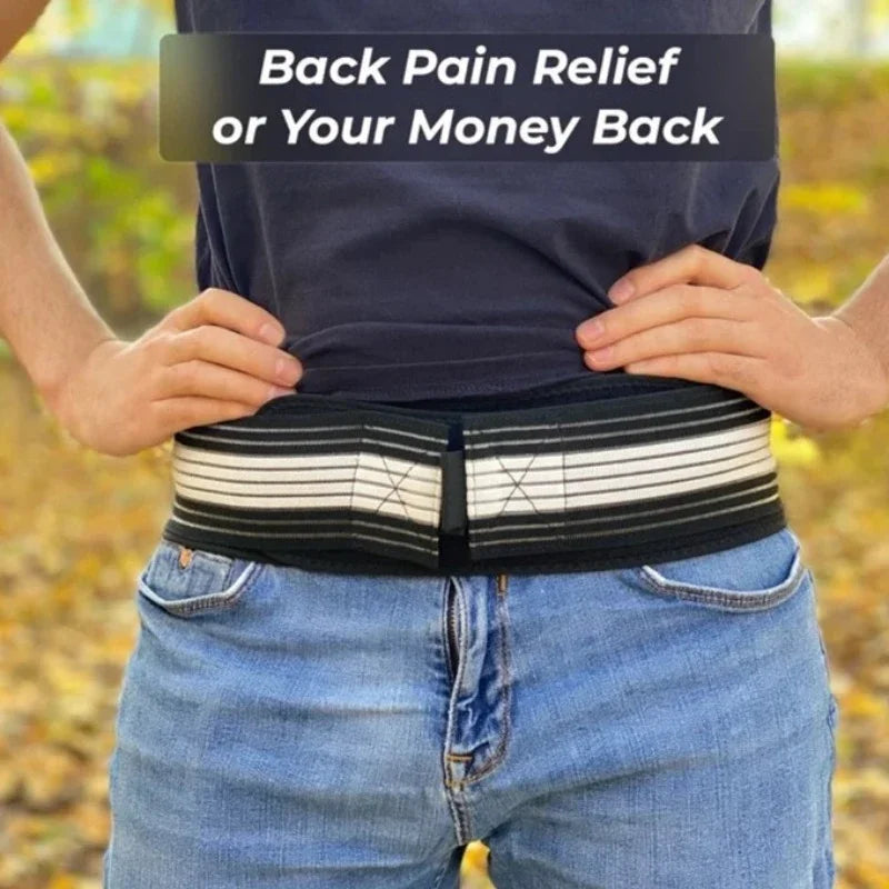 Ultimate Support for Hip and Lower Back Pain Relief - Adjustable Sacroiliac SI Joint Belt for Enhanced Comfort and Mobility